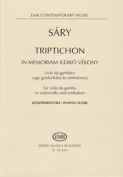L. Sáry: Triptichon - in memoriam Ildiko , Vdg/VcZymb (Sppa)