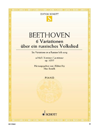 DL: L. v. Beethoven: Sechs Variationen, Klav