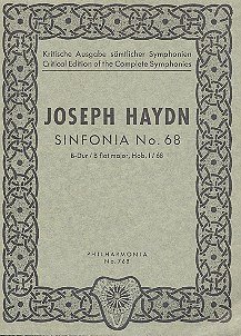 J. Haydn y otros.: Symphonie Nr. 68 Hob. I:68