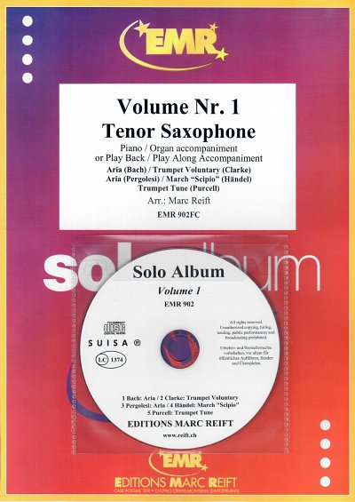 M. Reift: Solo Album Volume 01, TsaxKlavOrg (+CD)