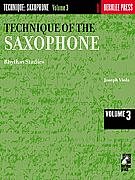 Viola J.: Technique Of Saxophon 3 Rhythm Studies