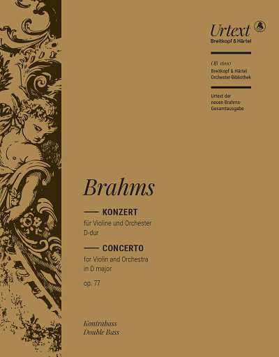 J. Brahms: Violinkonzert D-dur op. 77, VlOrch (KB)