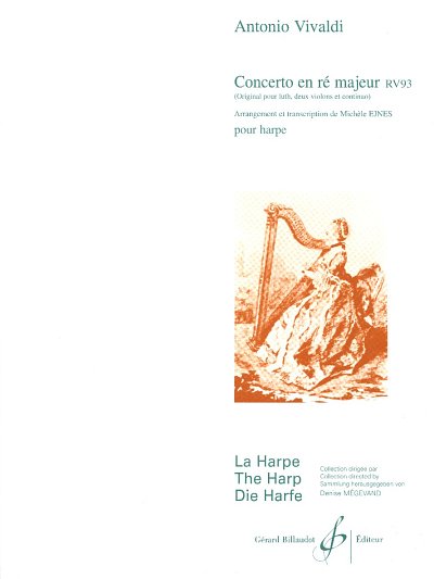 A. Vivaldi: Concerto En Re Majeur Rv 93, Hrf