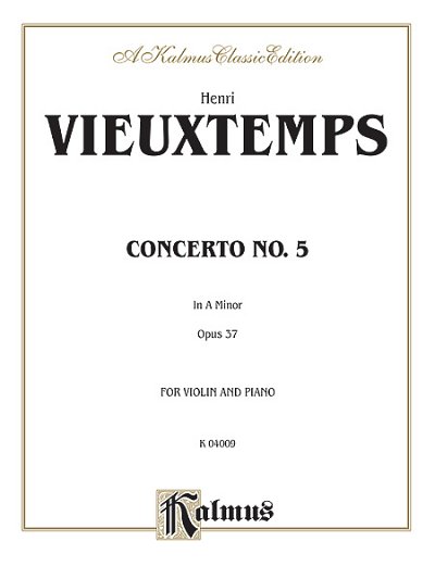 H. Vieuxtemps: Violin Concerto No. 5