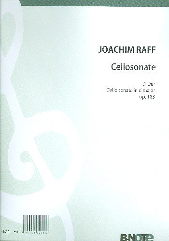 J. Raff: Cellosonate D-Dur op.183, VcKlav (KlavpaSt)
