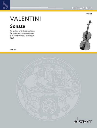 DL: G. Valentini: Sonate d-Moll, VlBc