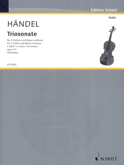 G.F. Haendel: Triosonate C-Moll Op 2/1