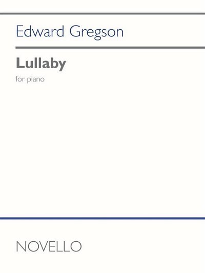 E. Gregson: Lullaby, Klav