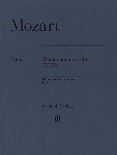 W.A. Mozart: Klaviersonate G-dur KV 283 (189h), Klav