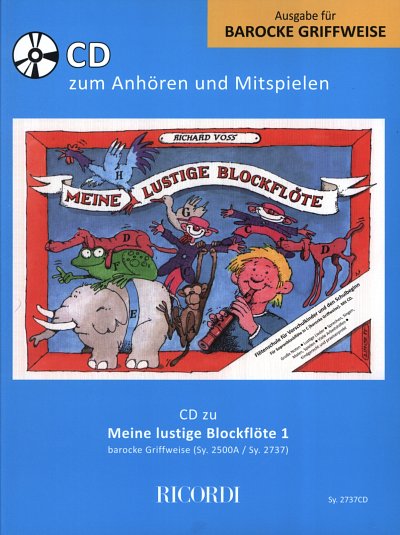 R. Voss: Meine lustige Blockflöte-CD 1 (CD)
