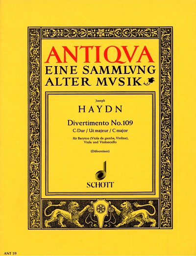 J. Haydn: Divertimento Nr. 109 Hob.XI:109  (Stsatz)