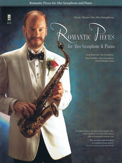 Romantic Pieces for Alto Saxophone & Piano, Asax (+CD)