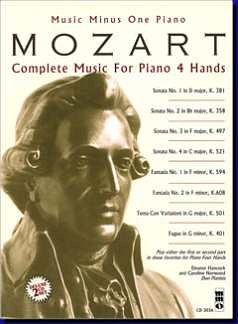 W.A. Mozart: Complete Music for Piano, 4 Hands, Klav (+2CDs)