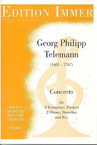 G.P. Telemann: Concerto D-Dur, 3TromKamo (Pa+St)