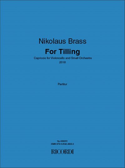 N. Brass: For Tilling (Part.)