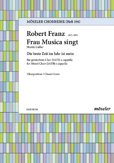 DL: R. Franz: Frau Musica singt, GCh4 (Chpa)