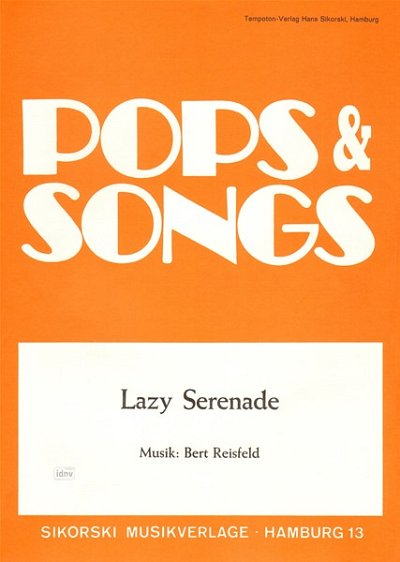 Reisfeld Bert: Lazy Serenade Pops 