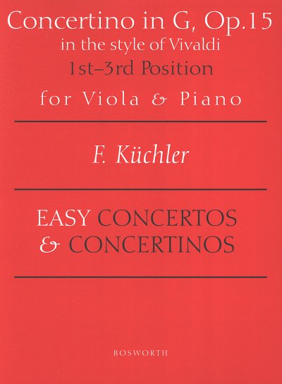 F. Küchler: Concertino G major op.15, VaKlv (KlavpaSt)
