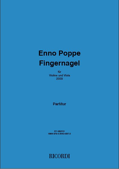 E. Poppe: Fingernagel (Part.)