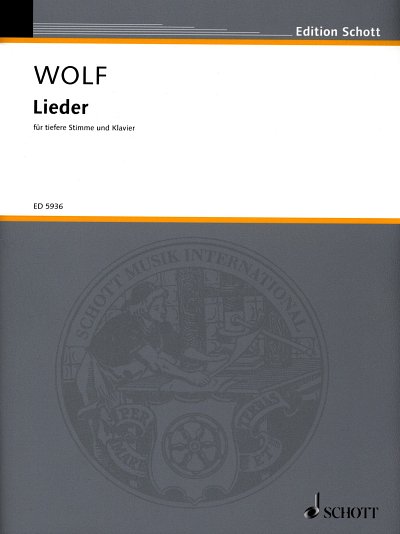 H. Wolf: Lieder , GesKlav