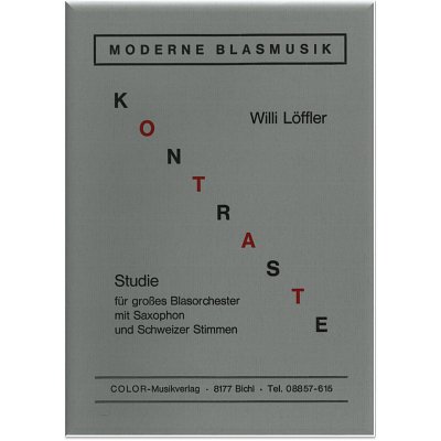 W. Löffler: Kontraste, Blaso (Dir+St)