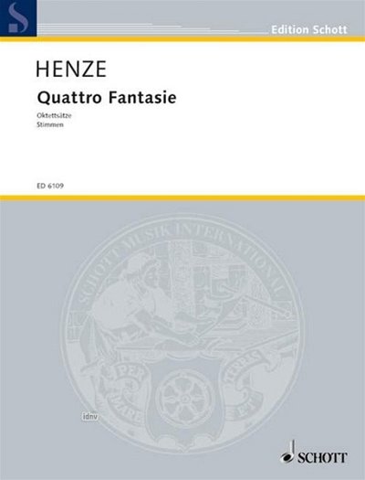 H.W. Henze: Quattro Fantasie  (Stsatz)