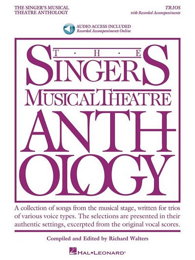 R. Walters: Singer's Musical Theatre Anthol, Ges (+OnlAudio)