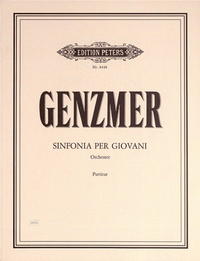 H. Genzmer: Sinfonie Per Giovani