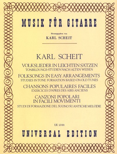 K. Scheit: Volkslieder in leichten Sätzen 