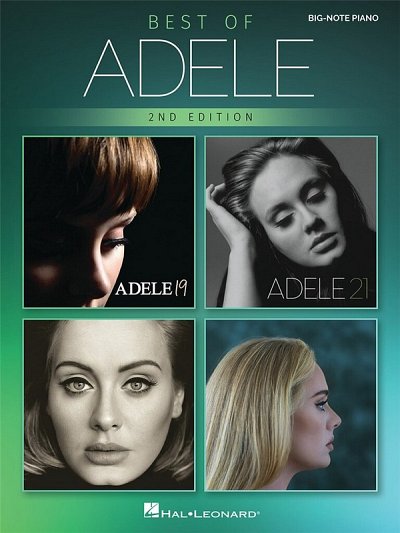 Best of Adele for Big-Note Piano - 2nd Edition, Klav