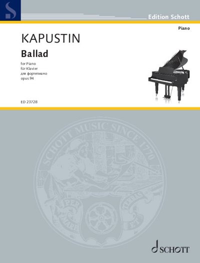 DL: N. Kapustin: Ballad, Klav