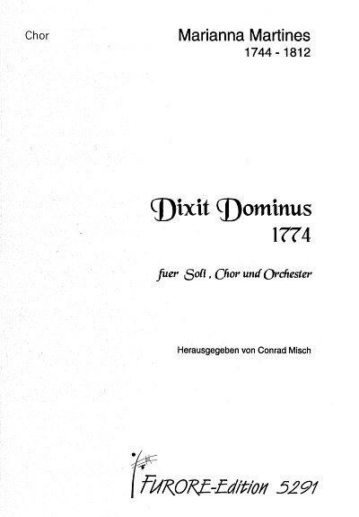 M. von Martines: Dixit Dominus, GsGchOrch