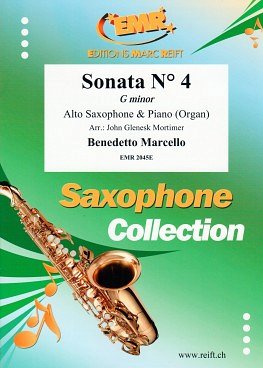 B. Marcello: Sonata N° 4 in G minor, ASaxKlav (Pa+St)