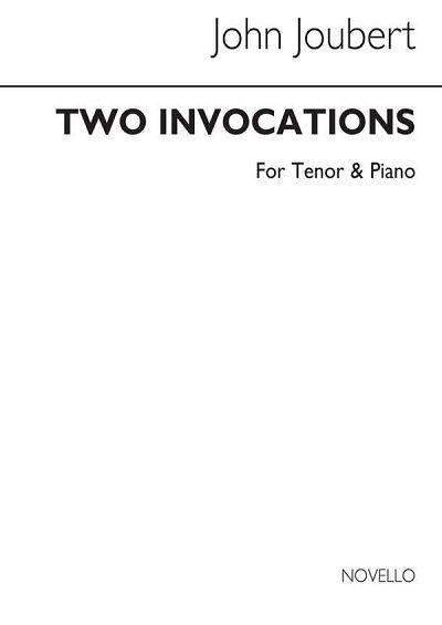 J. Joubert: Two Invocations Op.26, GesTeKlav (Bu)