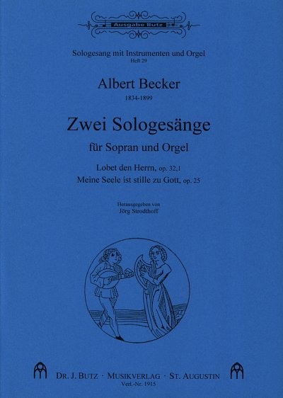 A. Becker: 2 Sologesänge, GesSOrg