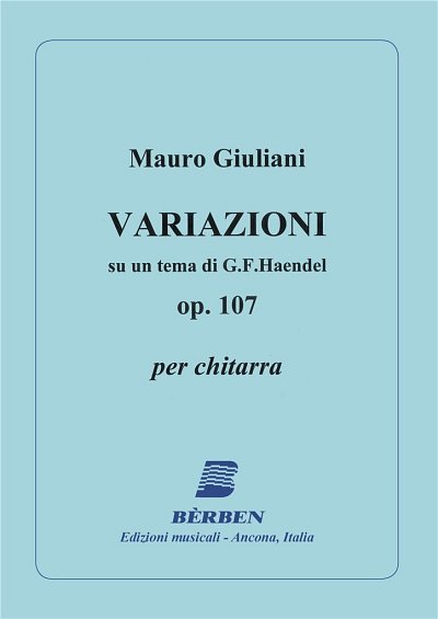 M. Giuliani: Variazioni Su Un Tema Di Haende, Git (Part.)
