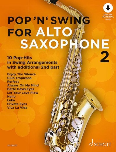 U. Bye: Pop 'n' Swing For Alto Saxoph, 1-2Asax (Sppa+Audiod)