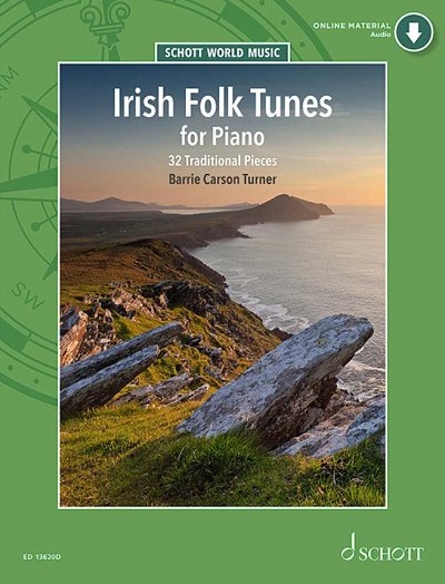 Irish Folk Tunes for Piano, Klav (+medonl)