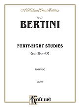 DL: H. Bertini: Bertini: Forty-eight Studies, Op. 29 & 32, K