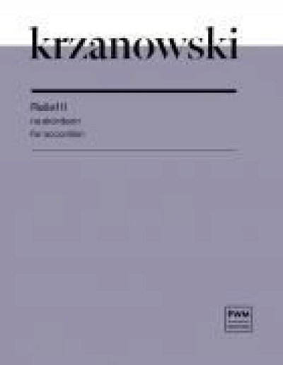 A. Krzanowski: Relief II, Akk