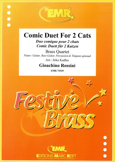 DL: G. Rossini: Comic Duet For 2 Cats, 4Blech