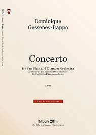 D. Gesseney-Rappo: Concerto for Pan Flute , PanflKamo (PaSt)