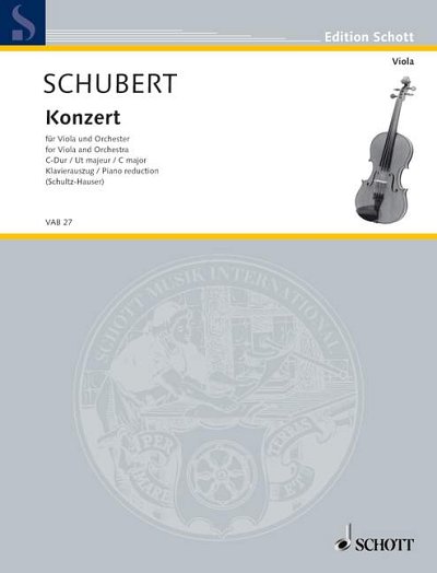 DL: J. Schubert: Konzert C-Dur, VaOrch (KASt)