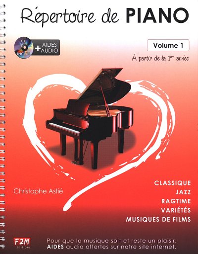 C. Astié: Répertoire de Piano 1, Klav (+CD)