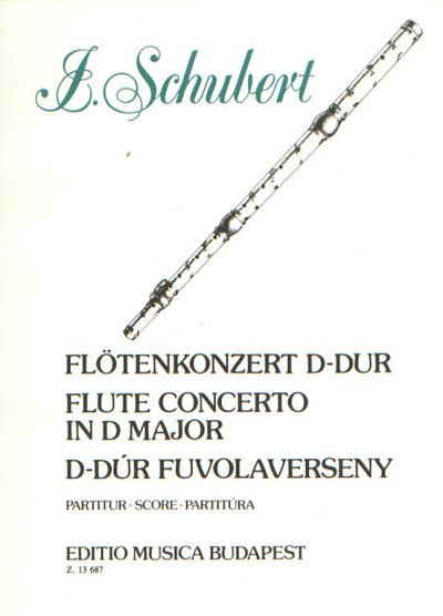 J. Schubert: Flötenkonzert D-Dur, FlOrch (Part.)