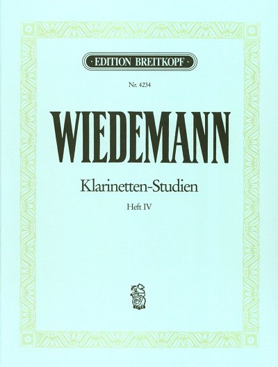 L. Wiedemann et al.: Klarinetten-Studien, Band IV