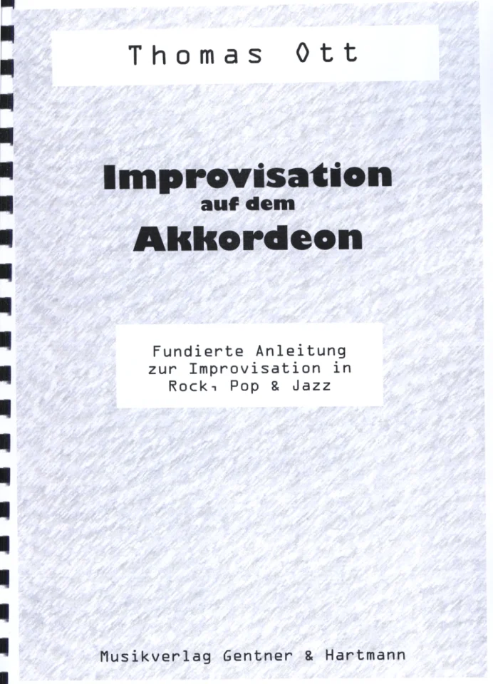 T. Ott: Improvisation auf dem Akkordeon, Akk (0)