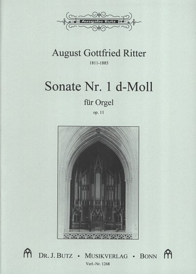 A.G. Ritter: Sonate d-Moll Nr. 1 op .11, Org
