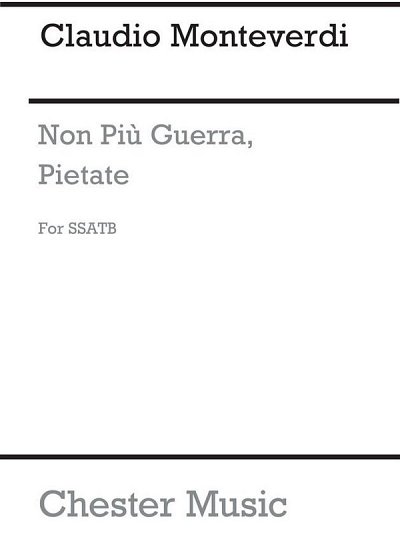 C. Monteverdi: Non Piu Guerra, Pietate, GchKlav (Chpa)
