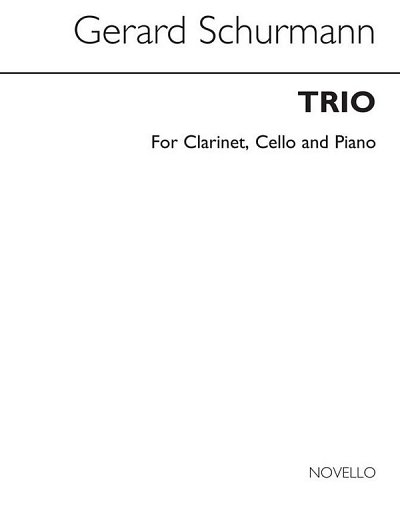 G. Schurmann: G Trio Clarinet And Cello And Piano